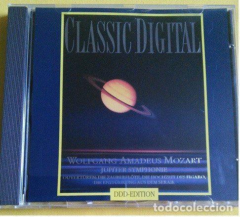 Music CDs: Wolfgang Amadeus Mozart &ndash; Jupiter Symphonie (CD, Classic Digital 140 211-2)