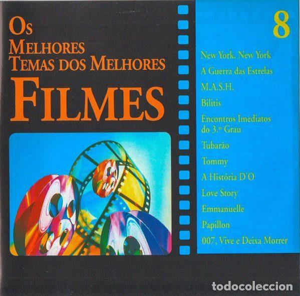 CDs de m&uacute;sica: Various &ndash; Os Melhores Temas Dos Melhores Filmes 8 (CD, Mandarim Records, Ltd. MR-04812)