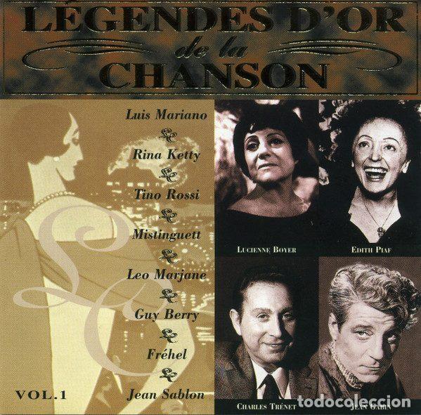 Music CDs: Various &ndash; L&eacute;gendes D'Or De La Chanson Vol. 1 (CD, Disky DC 866722)