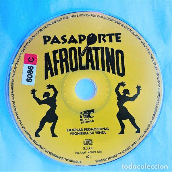 CDs de m&uacute;sica: Various &ndash; Pasaporte Afrolatino (CD, Ritmo & Comp&aacute;s 001) - Foto 3