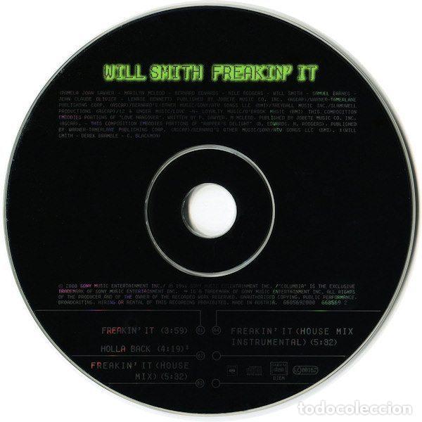 CDs de m&uacute;sica: Will Smith &ndash; Freakin It (CD, Columbia COL 668569 2) - Foto 3