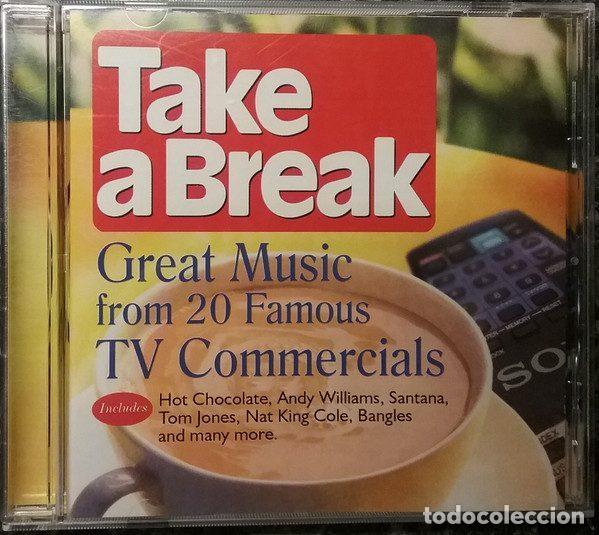 CD de M&uacute;sica: Various &ndash; Take A Break Great Music From 20 Famous TV Commercials (CD, Columbia 494464 2)