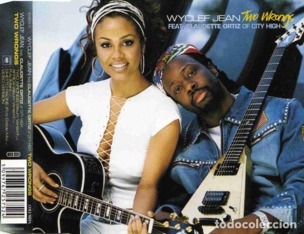 CD de M&uacute;sica: Wyclef Jean Feat. Claudette Ortiz &ndash; Two Wrongs (CD, Columbia COL 672575 2)