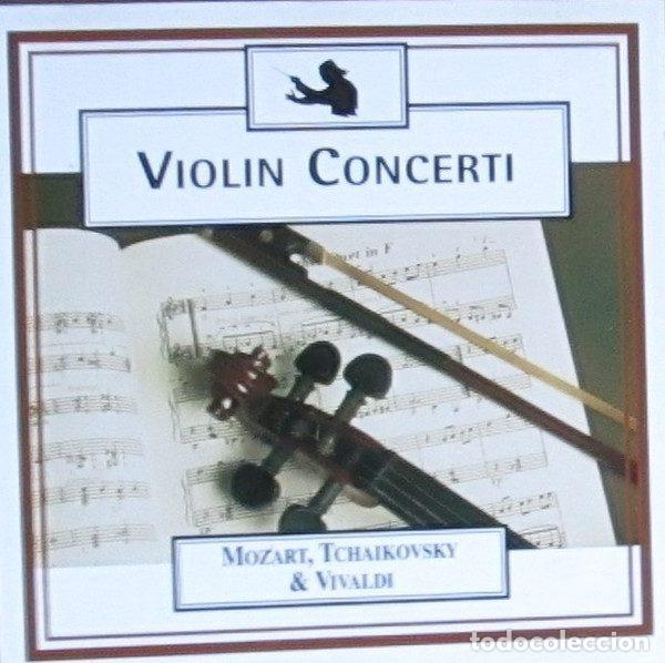 CDs de Musique: Mozart, Tchaikovsky & Vivaldi &ndash; Violin Concerti (CD, Weton-Wesgram PAL 504D)
