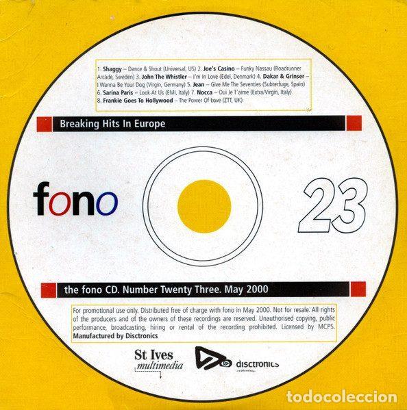 CDs de Musique: Various &ndash; Fono, Breaking Hits In Europe 23 (CD, St Ives Multimedia FONOCD 23)