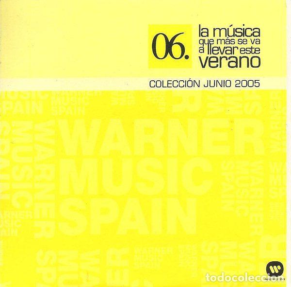 CD di Musica: Various &ndash; 06. La M&uacute;sica Que M&aacute;s Se Va A Llevar Este Verano - Colecci&oacute;n Junio 2005 (CD, WEA SPN378W)