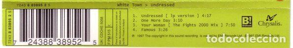 CDs de m&uacute;sica: White Town &ndash; Undressed (CD, Chrysalis CDCHS 5058) - Foto 2