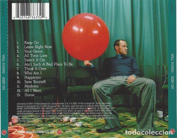 CDs de m&uacute;sica: Will Young &ndash; Keep On (CD, 19 Recordings 82876836332) - Foto 2