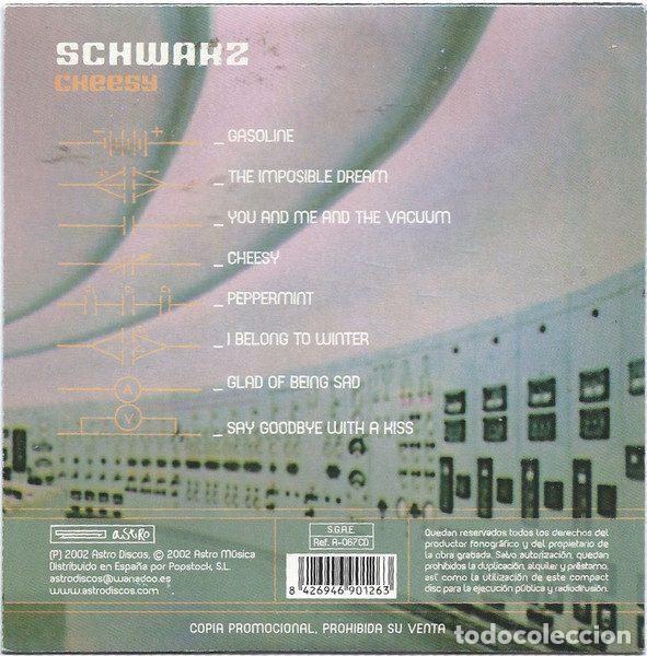 CDs de m&uacute;sica: Schwarz &ndash; Cheesy (CD, Astro Discos A-067CD) - Foto 2