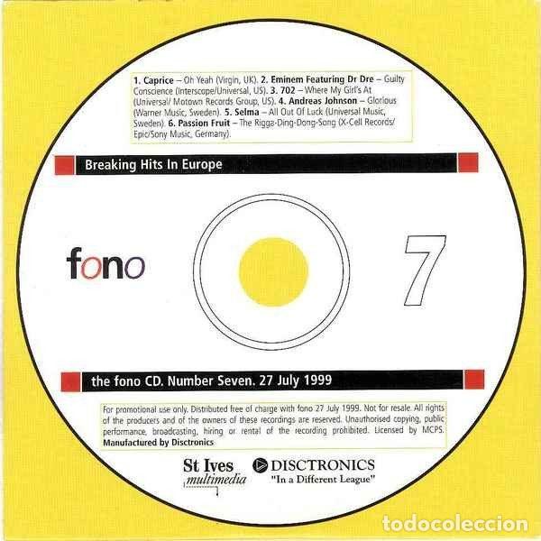 Music CDs: Various &ndash; Fono 7 (CD, Fono Magazine Fono 7)