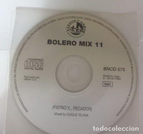 CD de M&uacute;sica: Various &ndash; Bolero Mix 11 - Fistro Y... Pecador (CD, Blanco Y Negro BNCD 575 )