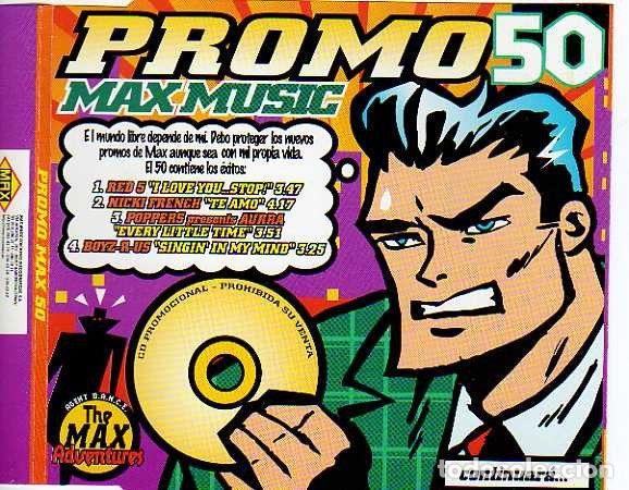 CDs de m&uacute;sica: Various &ndash; Promo Max 50 (CD, Max Music none) - Foto 2
