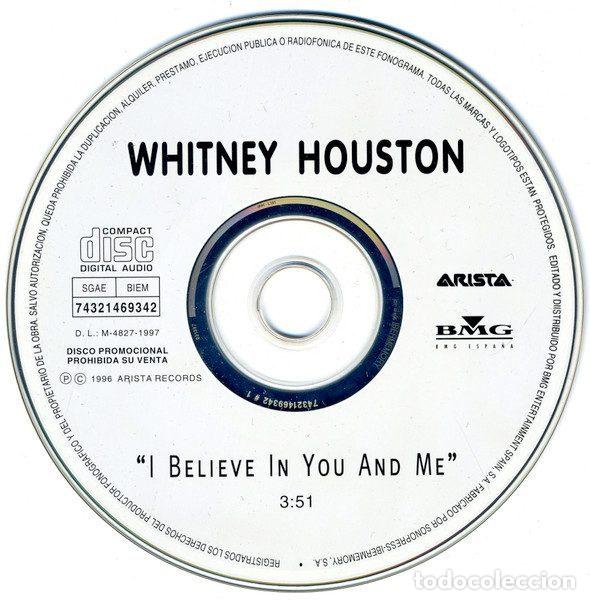 Music CDs: Whitney Houston &ndash; I Believe In You And Me (CD, Arista 74321 46934 2)