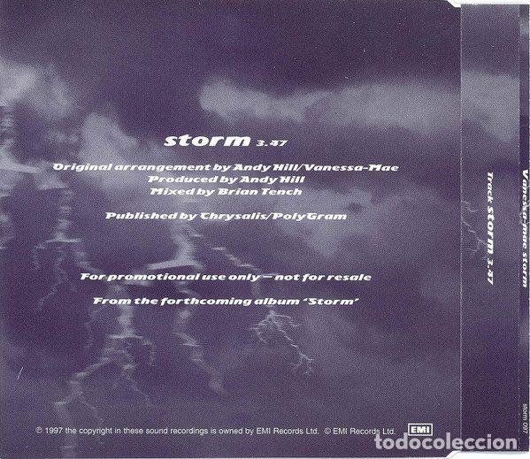 CDs de m&uacute;sica: Vanessa-Mae &ndash; Storm (CD, EMI storm 097) - Foto 2