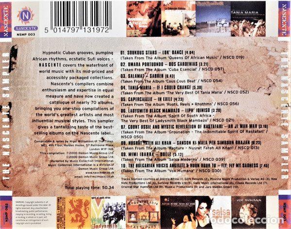 CDs de m&uacute;sica: Various &ndash; The Nascente Sampler (CD, Nascente NSMP 003) - Foto 2