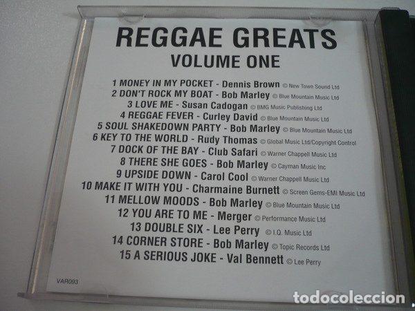 CDs de m&uacute;sica: Various &ndash; Reggae Greats Volume 1 (CD, Tring VARO93) - Foto 2