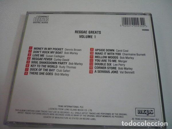 CDs de m&uacute;sica: Various &ndash; Reggae Greats Volume 1 (CD, Tring VARO93) - Foto 4