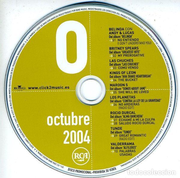 CDs de m&uacute;sica: Various &ndash; RCA Octubre 2004 (CD, RCA 82876 658892) - Foto 3
