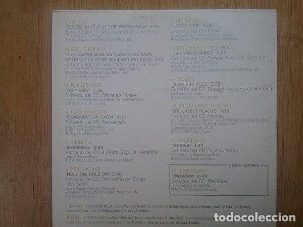 CDs de m&uacute;sica: Various &ndash; Rockzone 14 (CD, Rockzone RZCD-014) - Foto 2