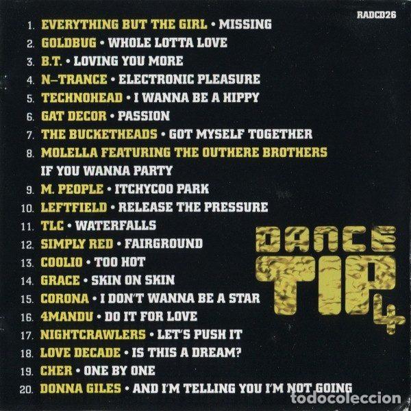 CDs de m&uacute;sica: Various &ndash; Dance Tip 4 (CD, Global Television RADCD26) - Foto 4