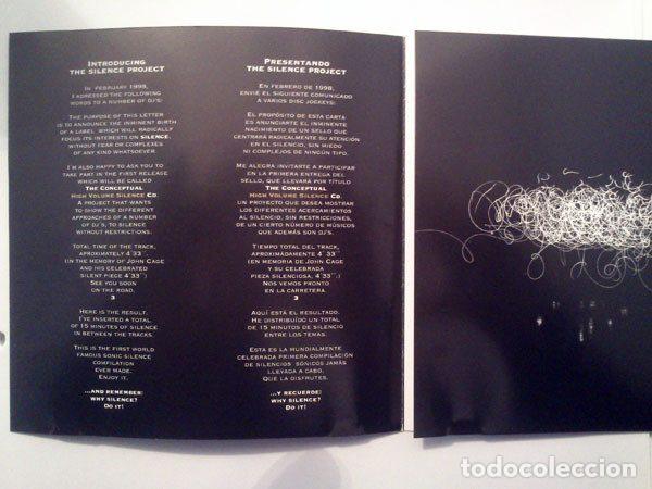 CDs de m&uacute;sica: Various &ndash; The Conceptual High Volume Silence (CD, Silence Science Silence 001 CD) - Foto 3