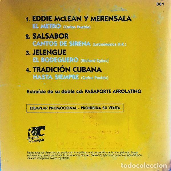 CDs de m&uacute;sica: Various &ndash; Pasaporte Afrolatino (CD, Ritmo & Comp&aacute;s 001) - Foto 2