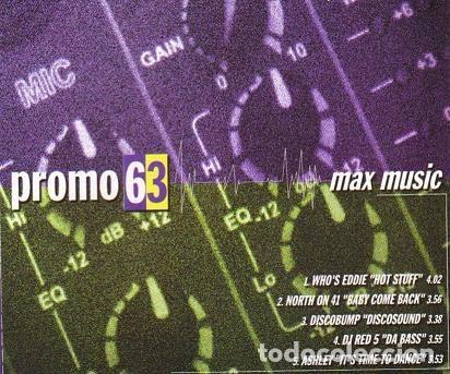 CDs de m&uacute;sica: Various &ndash; Promo Max 63 (CD, Max Music none) - Foto 2