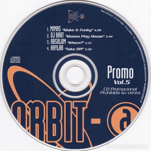 CDs de m&uacute;sica: Various &ndash; Promo Orbit-a Vol. 5 (CD, Orbit-A none) - Foto 3