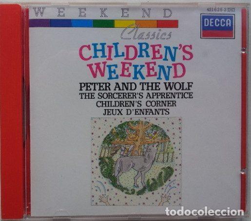 CDs de m&uacute;sica: Various &ndash; Childrens Weekend - Peter And The Wolf (CD, Decca 421 626-2) - Foto 1