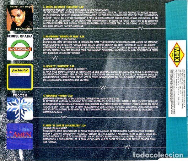CDs de m&uacute;sica: Various &ndash; Promo Max 60 (CD, Max Music none) - Foto 2