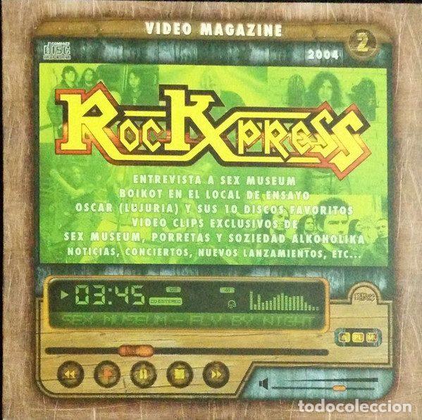 CDs de m&uacute;sica: Various &ndash; Rockxpress Video Magazine 2 (CD, Locomotive Music RX002 sVCD)