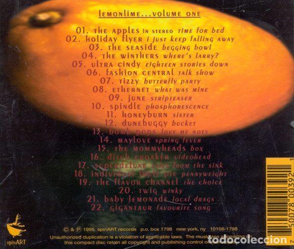CDs de m&uacute;sica: Various &ndash; LemonLime Volume One...A Pop Compilation (CD, spinART Records SPART 39) - Foto 2