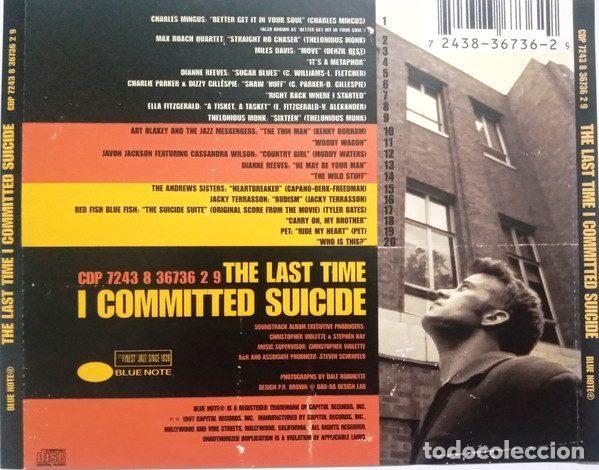 CDs de m&uacute;sica: Various &ndash; The Last Time I Committed Suicide (CD, Blue Note CDP 7243 8 36736 2 9 ) - Foto 2