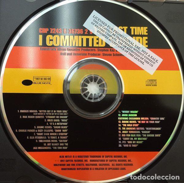 CDs de m&uacute;sica: Various &ndash; The Last Time I Committed Suicide (CD, Blue Note CDP 7243 8 36736 2 9 ) - Foto 4