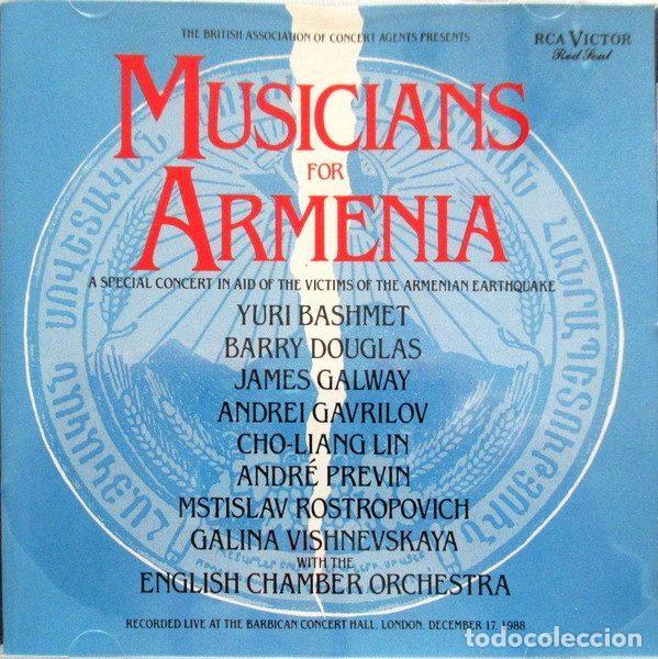 CDs de m&uacute;sica: Various &ndash; Musicians For Armenia - A Special Concert In Aid Of The Victims Of The Armenian...