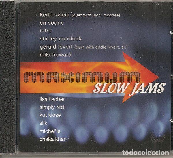 CDs de m&uacute;sica: Various &ndash; Maximum Slow Jams (CD, Elektra 7559-62090-2) - Foto 2