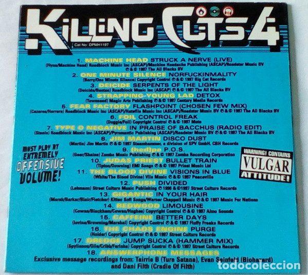 CDs de m&uacute;sica: Various &ndash; Killing Cuts 4 (CD, Metal Hammer DPMH1197) - Foto 2