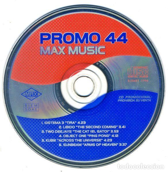 CDs de m&uacute;sica: Various &ndash; Promo Max 44 (CD, Max Music none) - Foto 4