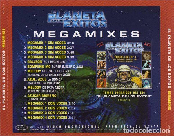 CDs de m&uacute;sica: Various &ndash; El Planeta De Los &Eacute;xitos Megamixes (CD, Epic 0511011) - Foto 2