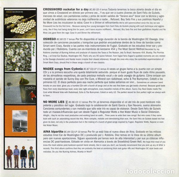CDs de m&uacute;sica: Various &ndash; Bcore Disc Rockin Together (CD, Bcore BC.095) - Foto 7