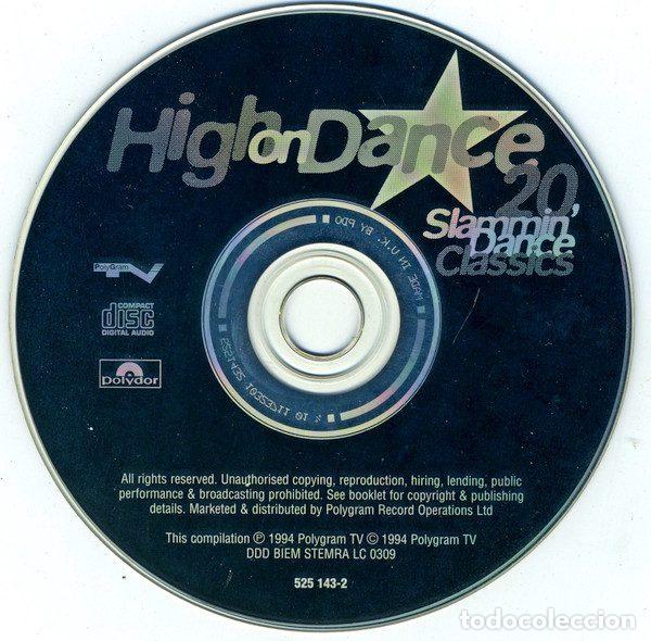 CDs de m&uacute;sica: Various &ndash; High On Dance, 20 Slammin Dance Classics (CD, Polydor 525 143-2) - Foto 3