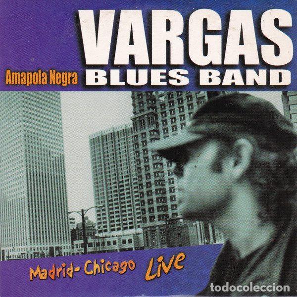CD di Musica: Vargas Blues Band &ndash; Amapola Negra - Madrid- Chicago Live (CD, 3 Cipreses PRO 1891)