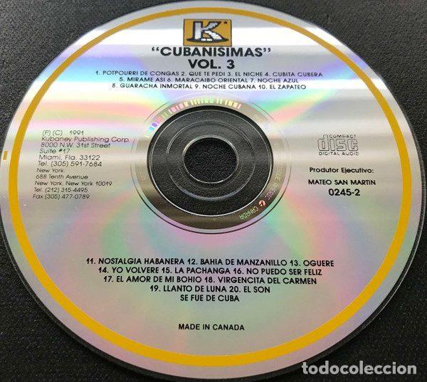 CDs de m&uacute;sica: Various &ndash; Cubanisimas vol. 3 (CD, Kubaney 0245-2) - Foto 2