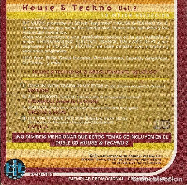 CDs de m&uacute;sica: Various &ndash; House & Techno Vol. 2 (CD, Bit Progressive Music PCD-194) - Foto 2