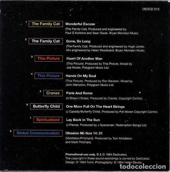 CDs de m&uacute;sica: Various &ndash; Dedicated (CD, Dedicated DEDCD 015) - Foto 2
