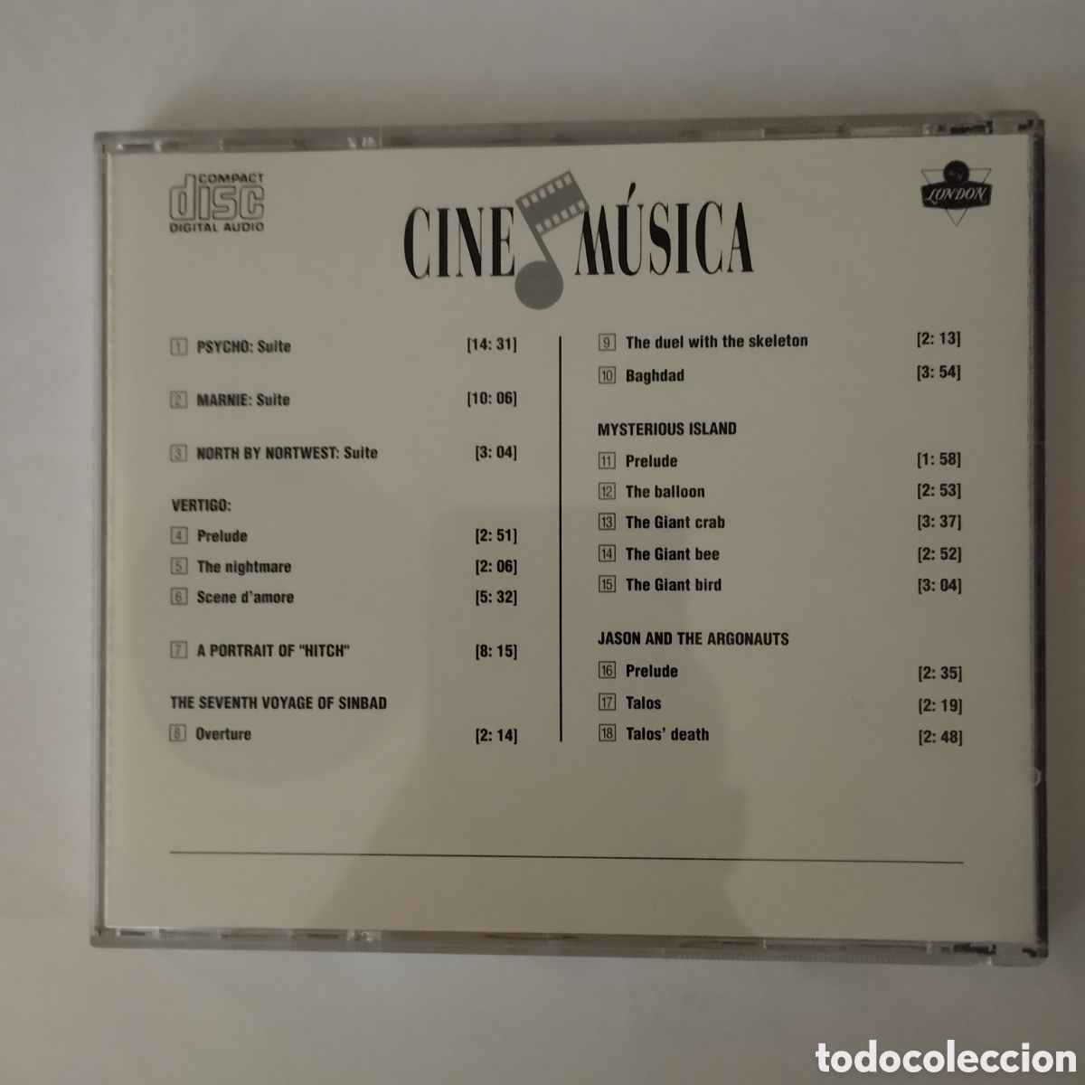 CDs de m&uacute;sica: CD BSO La musica de Bernard Herrmann 2. - Foto 2