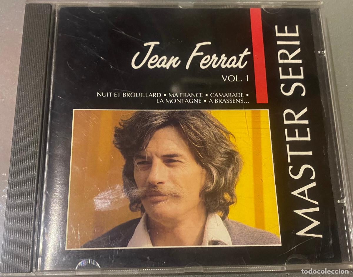 CDs de m&uacute;sica: 'Master Serie - Vol. 1', de Jean Ferrat. &Eacute;xitos. Chanson francesa. 1991. 21 temas. Buen estado.