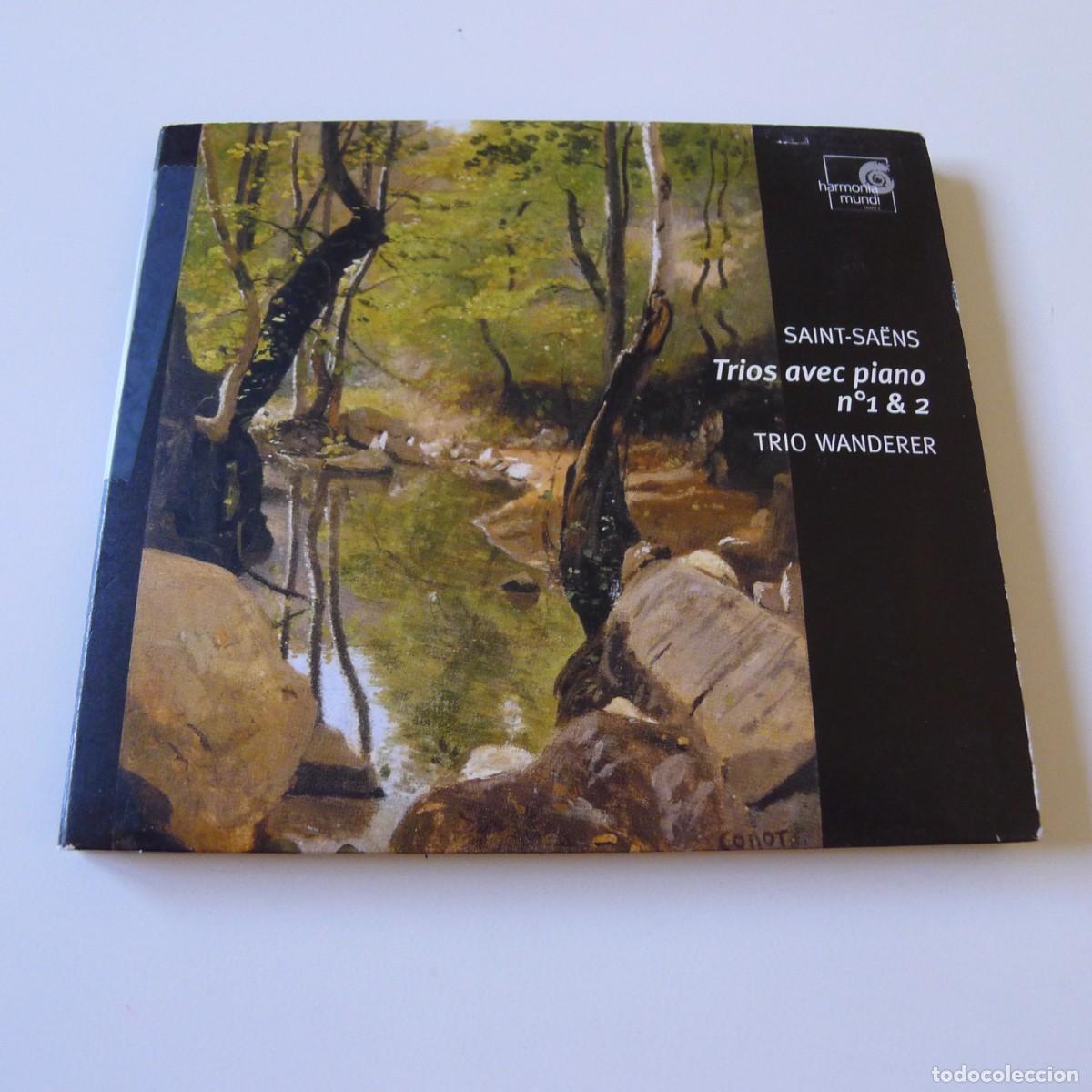 CDs de m&uacute;sica: Saint-Sa&euml;ns , Trio Wanderer &ndash; Trios Avec Piano N&deg;1 & 2 CD digipack