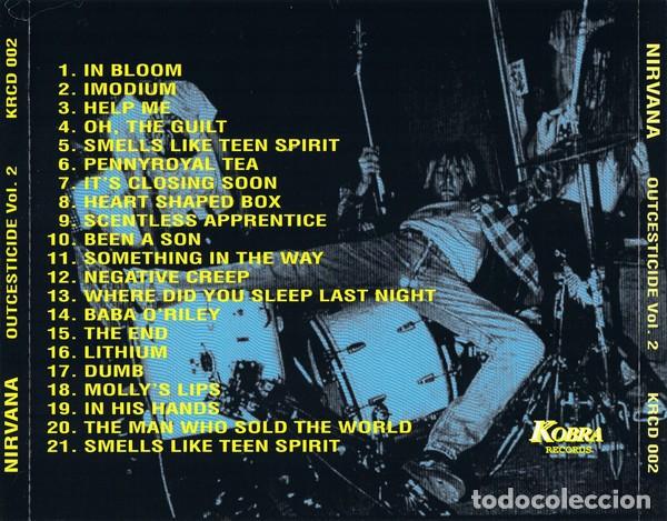 CDs de m&uacute;sica: Nirvana - Outcesticide Vol. 2 - Foto 2
