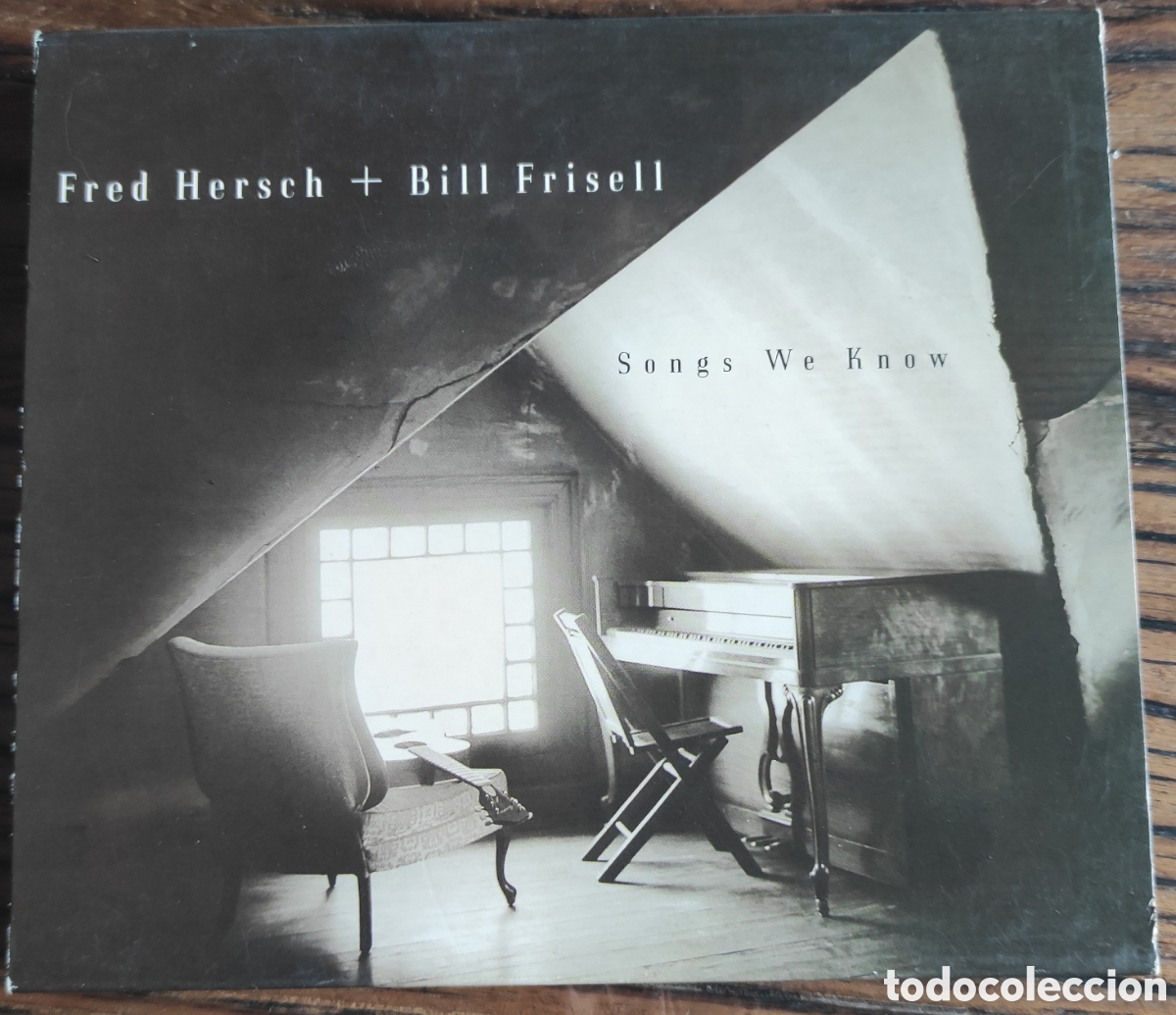 CDs de m&uacute;sica: CD Fred Hersch + Bill Frisell - Songs We Know (Nonesuch, 1998)